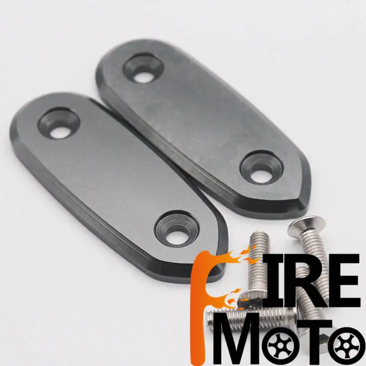 Мотоцикл с ЧПУ зеркало заднего вида модифицированный держатель крышки адаптеры