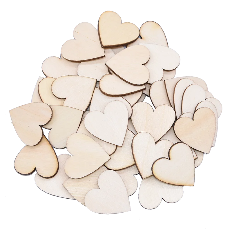 Креативный деревянный стол с конфетти в виде сердца рассеиватель для свадебного