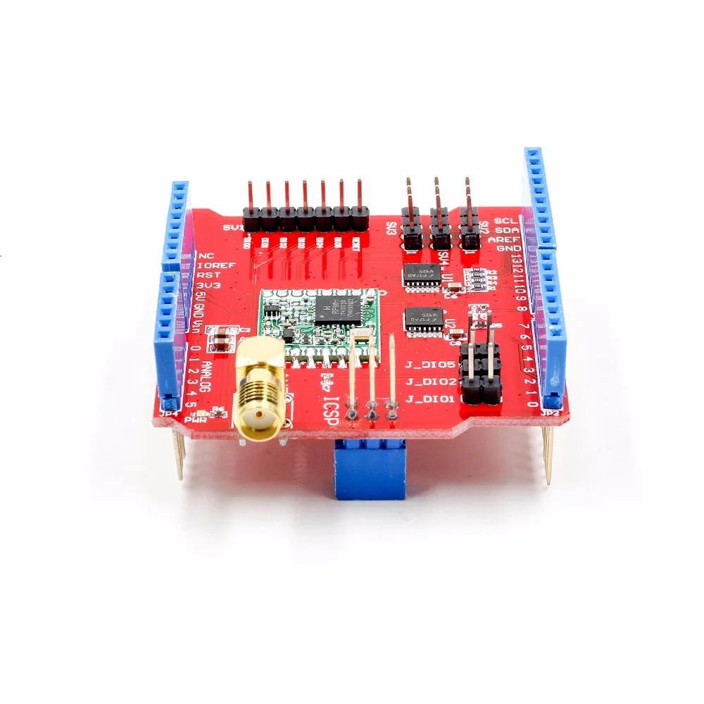 Беспроводной Щит Lora v95 дальнего действия 915/868/433 МГц для Arduino Leonardo UNO Mega2560 Duemilanove Due -