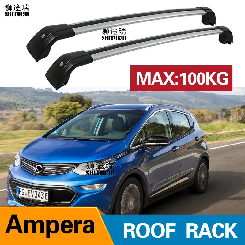 2 шт. панели крыши для OPEL Ampera хэтчбек 2017 2018 2019 2020 боковые полосы из алюминиевого