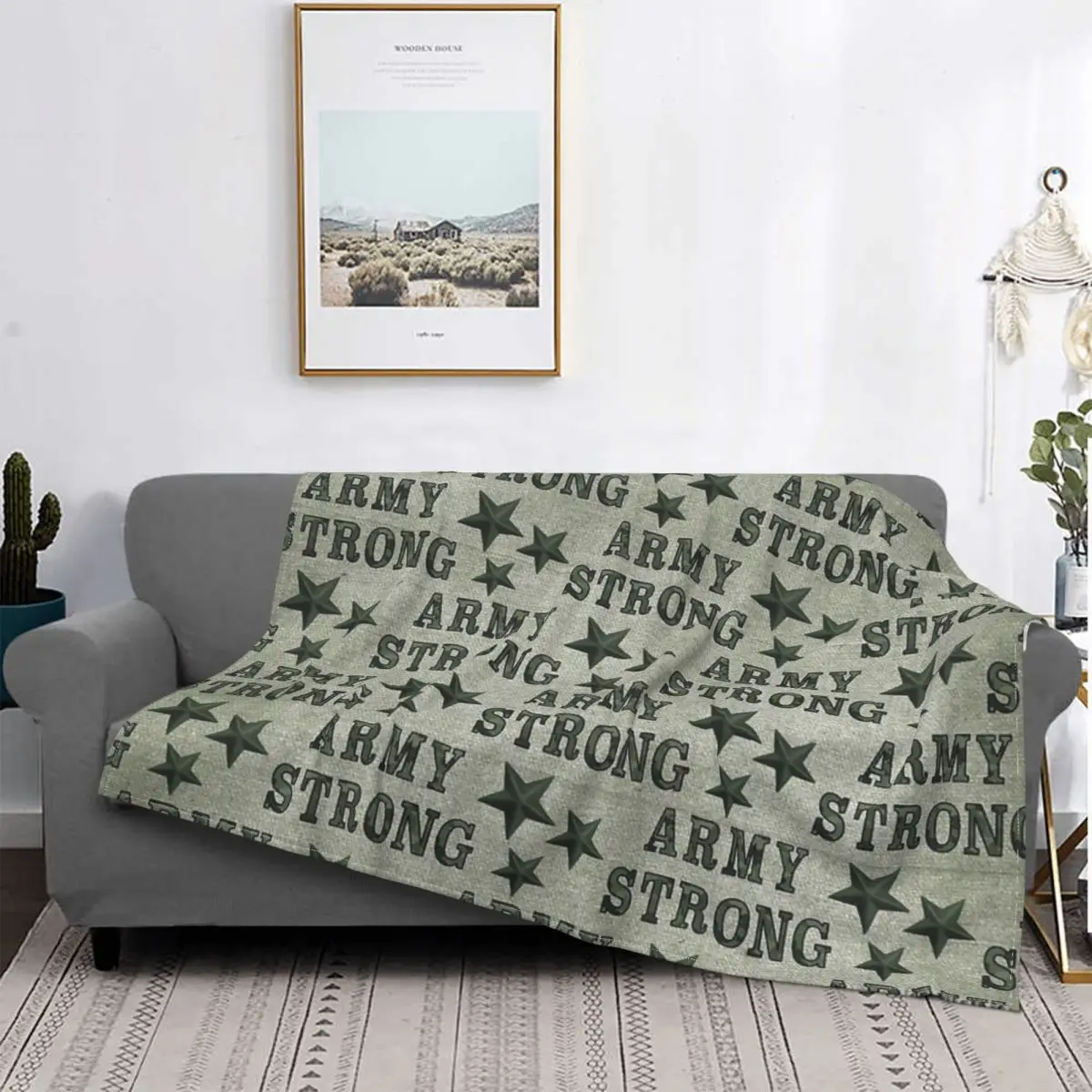 

Army Stong Ii Military Blanket Bedspread Bed Plaid Duvets Towel Blanket Hooded Blanket Throw And Blanket