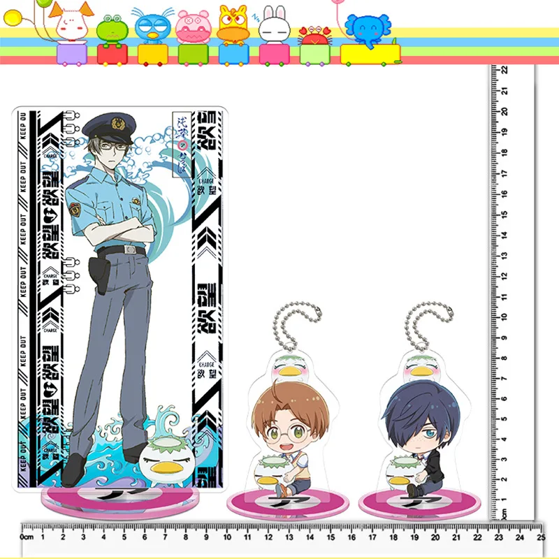 7 шт. разные стили 9 см SARAZANMAI аниме фигурка игрушка акриловый брелок декоративные