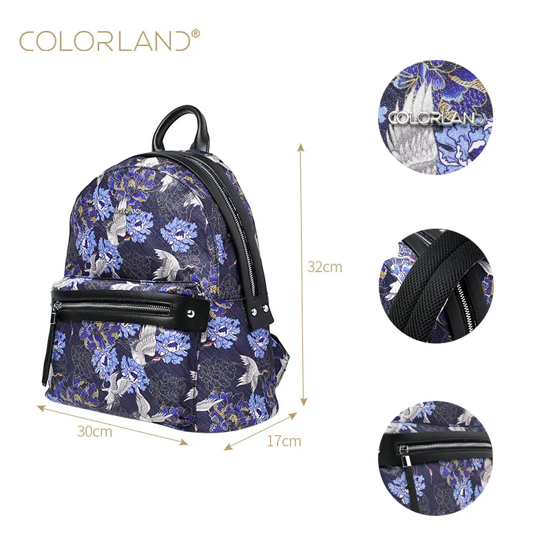 COLORLAND полиэстеровый рюкзак для подгузников, сумка для беременных для мам, аксессуары для детских колясок, пеленка, пеленка, мама, материнство мамы, органайзер kanken Infantil, Влажные СумкиБразилия стиль дропшиппи