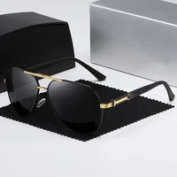 vintage brand designer sunglasses men polarized driving fishing glasses uv400 classic retro pilot eyewear gafas de sol hombre