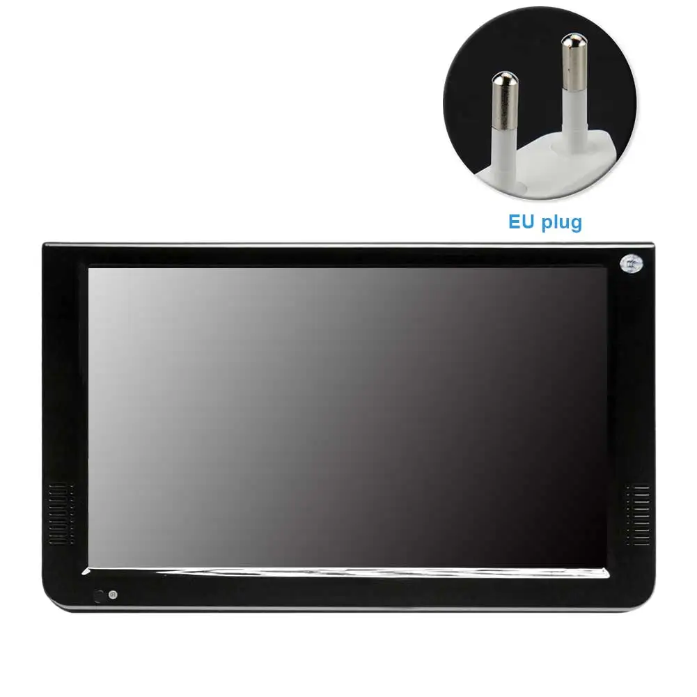 10 2 дюймовый портативный Freeview наружный кемпинг кухонный видеоплеер DVB T2 TFT LCD Аудио