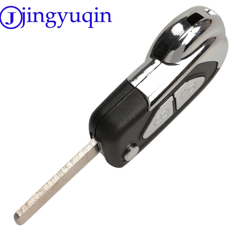 Складной чехол для ключей jingyuqin 2b с дистанционным управлением брелок Citroen DS3 Uncut VA2