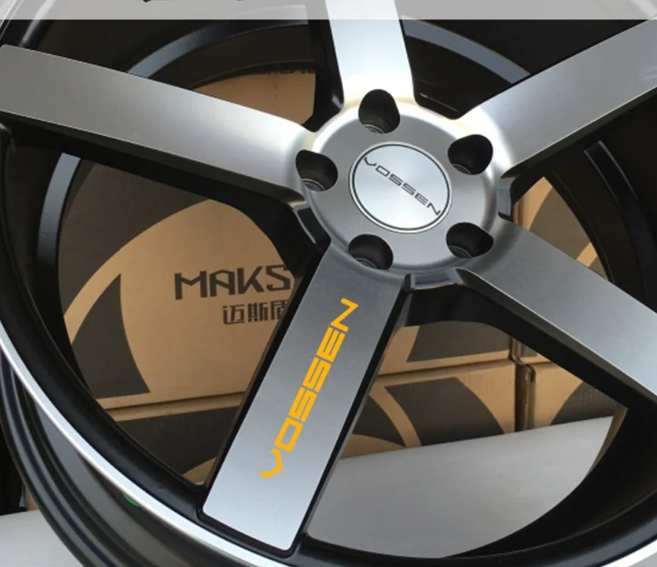 4 шт., отражающие наклейки на обод колеса