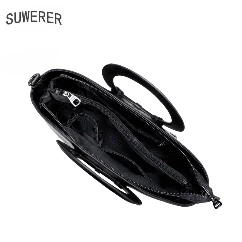 

SUWERER Genuine Leather women bag fashion designer bags famous brand women bags 2020 luxury handbags women bag designer tote bag