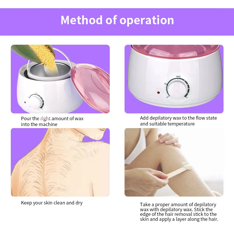 Электрический нагреватель воска Pro 2020 спа для рук ног тела эпилятор парафиновый