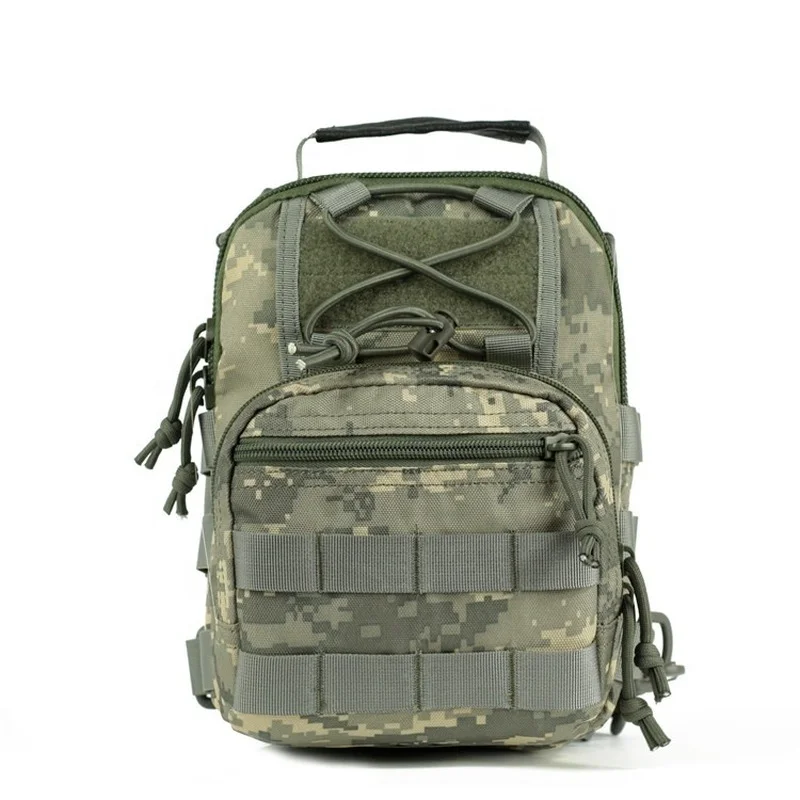 Anti Theft Custom Men Waterproof Leopard Sling Bag With Chain