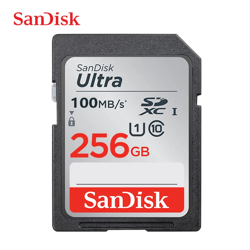 

SanDisk Ultra Memory Card 32GB 16GB SD Card SDHC 256GB 128GB 64GB Flash Card SD Memory SDXC For HD Camera