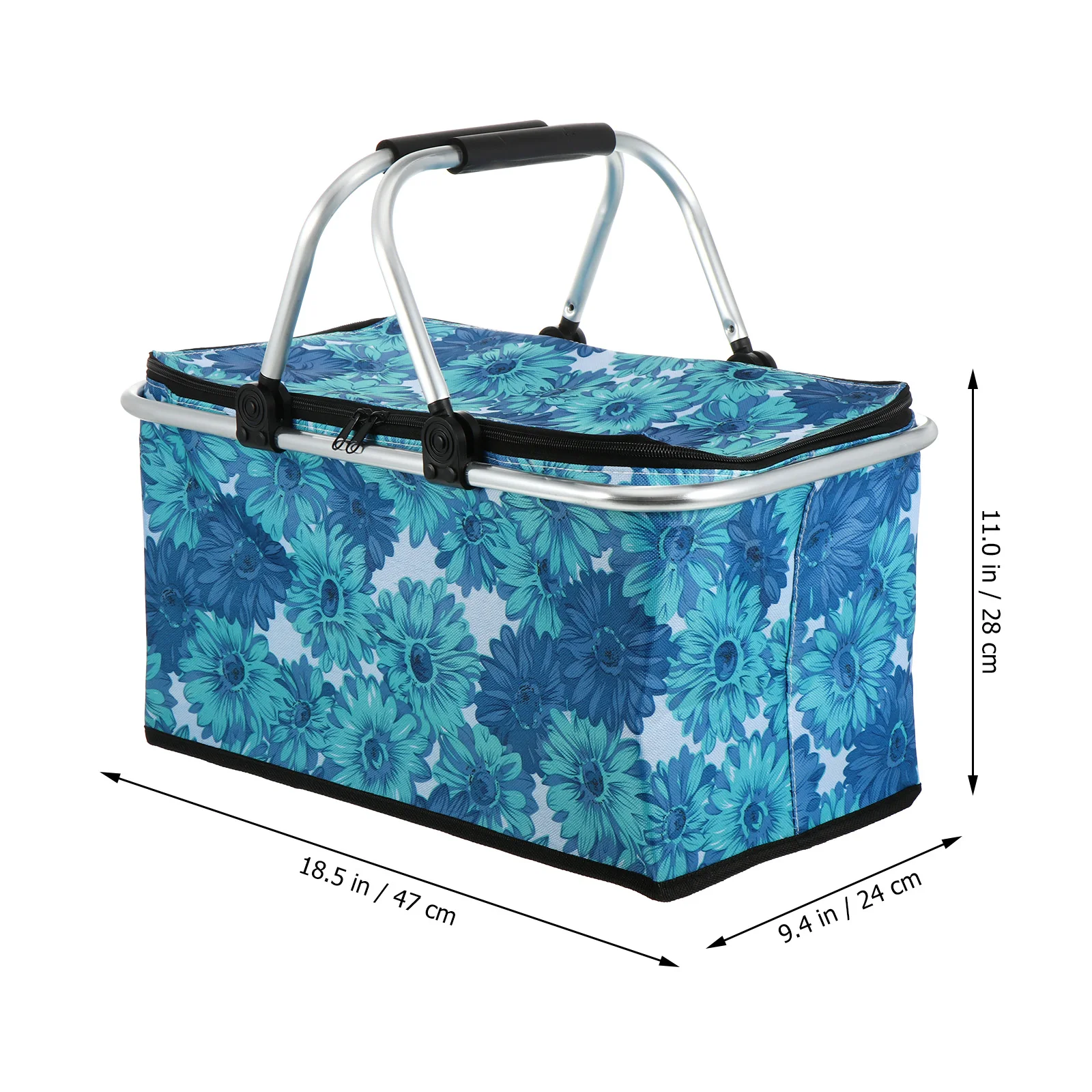 

30L Large Capacity Portable Lunch Bag New Thermal Insulated Lunch Box Tote Cooler Handbag Dinner Container Camping Picnic Bag
