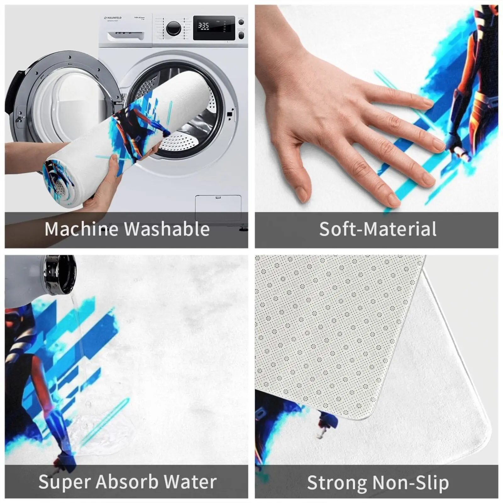 Аниме Коврик для входной двери коврик ванной аналог войн джедаев повстанцев