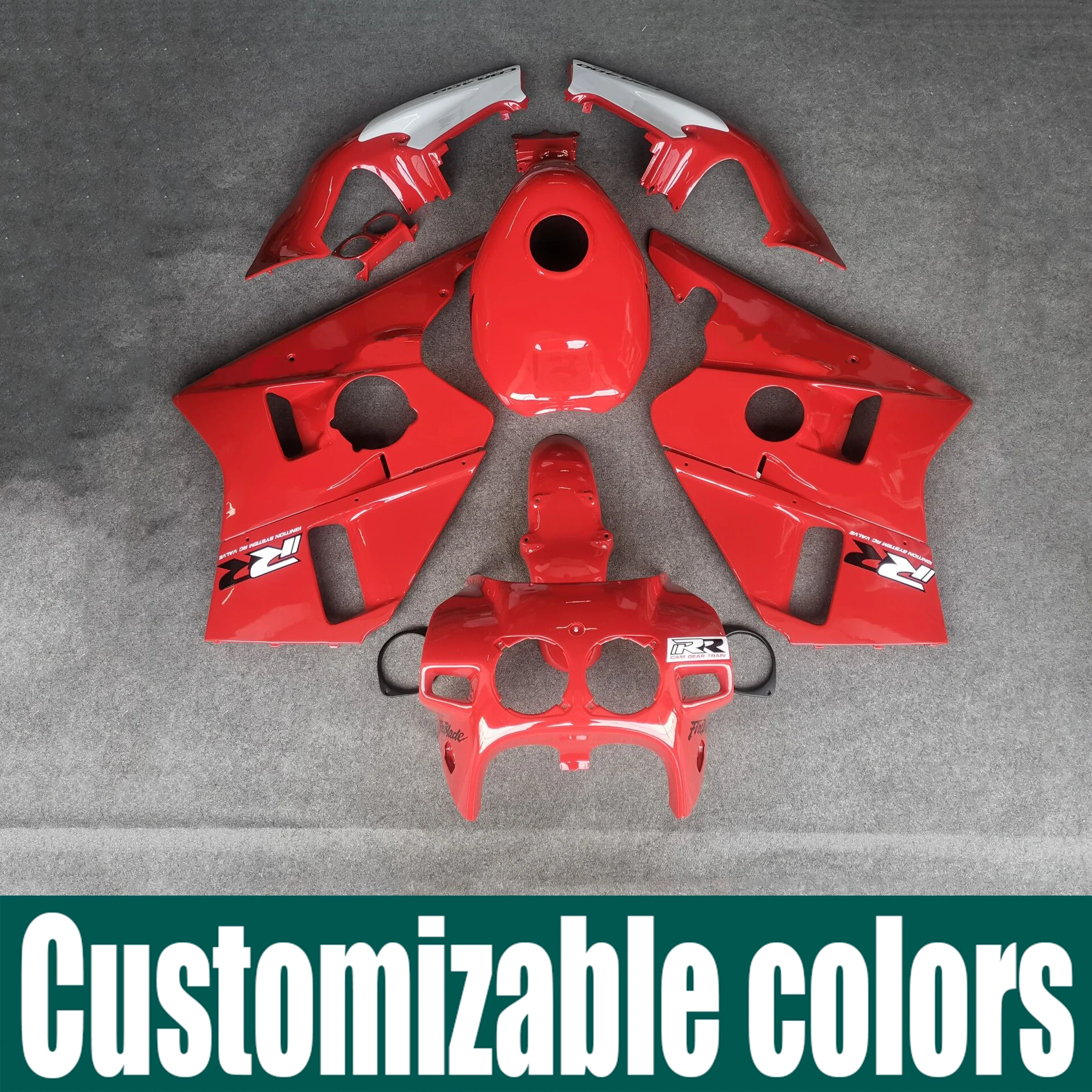 

Fit for Honda CBR400RR NC23 1988 1989 Motorcycle Accessories Fairing Set Bodywork Panel Kit CBR 400 RR NC 23 CBR 400RR CBR400 RR