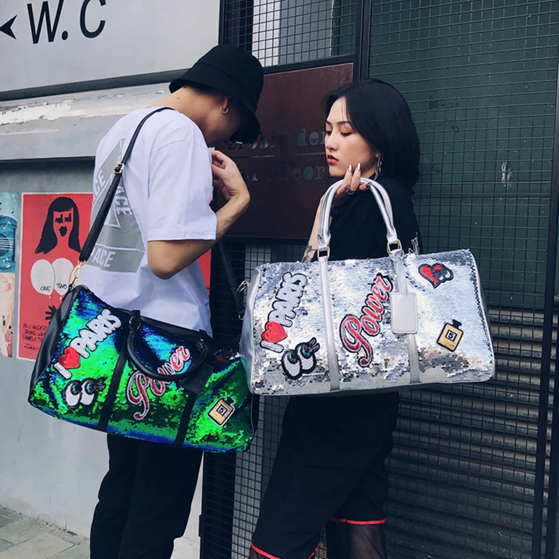 Водонепроницаемая Дорожная сумка из ПУ кожи модная вместительная сумочка с