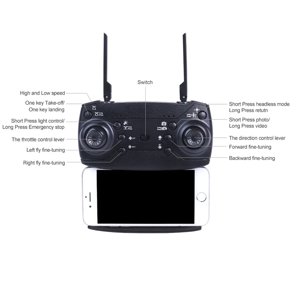 Детские игрушки G1 wifi 4K камера FPV 2 4 Ghz 4CH высота держатель оптического потока селфи