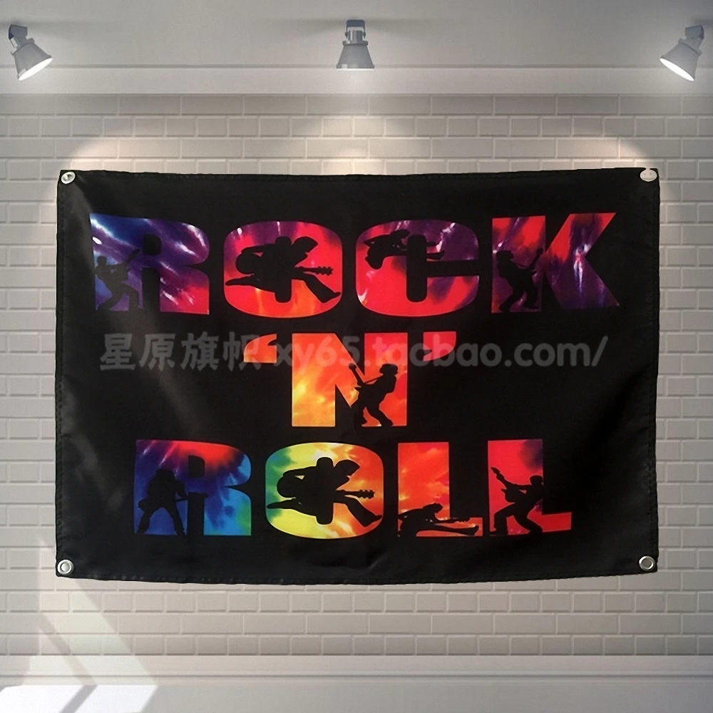 Поп рок флаг группы баннер стены искусства HD холст печати Гобеленовая роспись