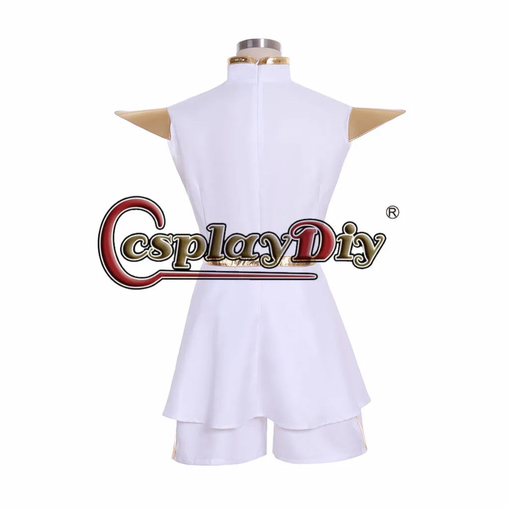 Cosplaydiy She-Ra: Принцесса мощности Косплей она Ra костюм Adora платье с плащом Хэллоуин |