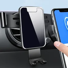 Universal Car Holder Air Outlet MobilePhone Stand Rotatable Multifunctional GPS Triangular Gravity Car Holder for 4-7 Inch Phone