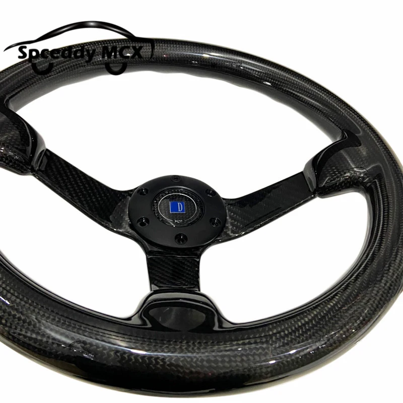 Рулевое колесо Nardi универсальное спортивное 14 дюймов для дрифта из углеродного