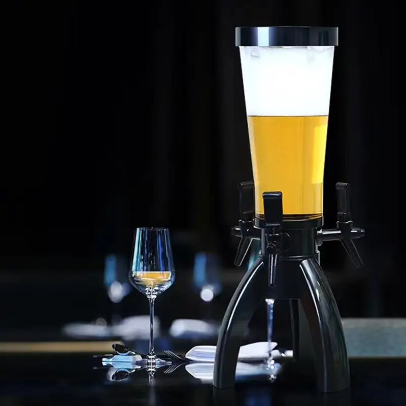 

Party Three Spigots Plastic Beer Beverages Dispenser Beverages Container