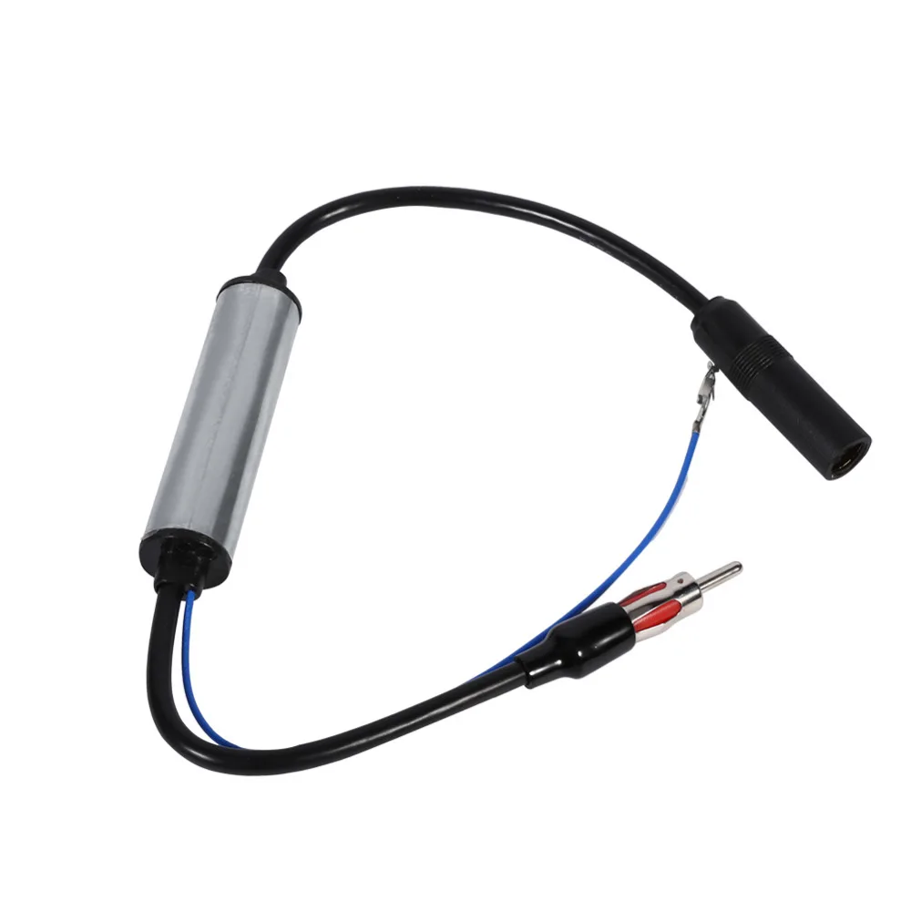 Автомобильная антенна вилка радио FM встроенный усилитель сигнала Удлинительный