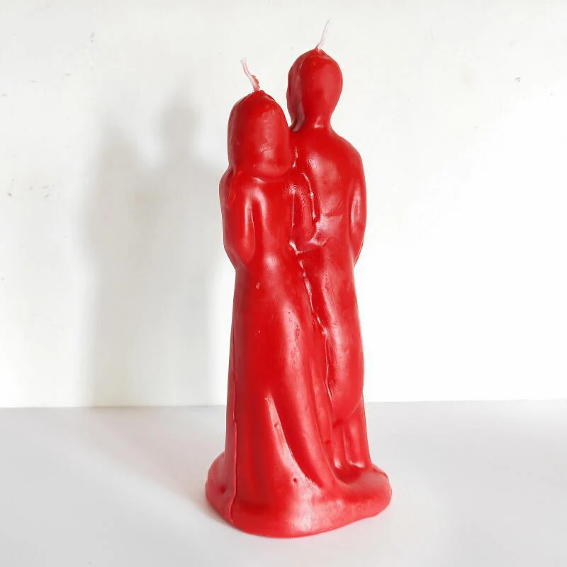 2 шт./лот парные Свадебные свечи ручной работы гуманоидные мужские и женские для