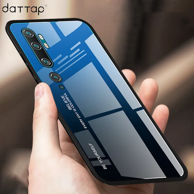 Чехол из закаленного стекла для Oppo A9 2020 A5 цветной градиентный телефонный чехол A11x
