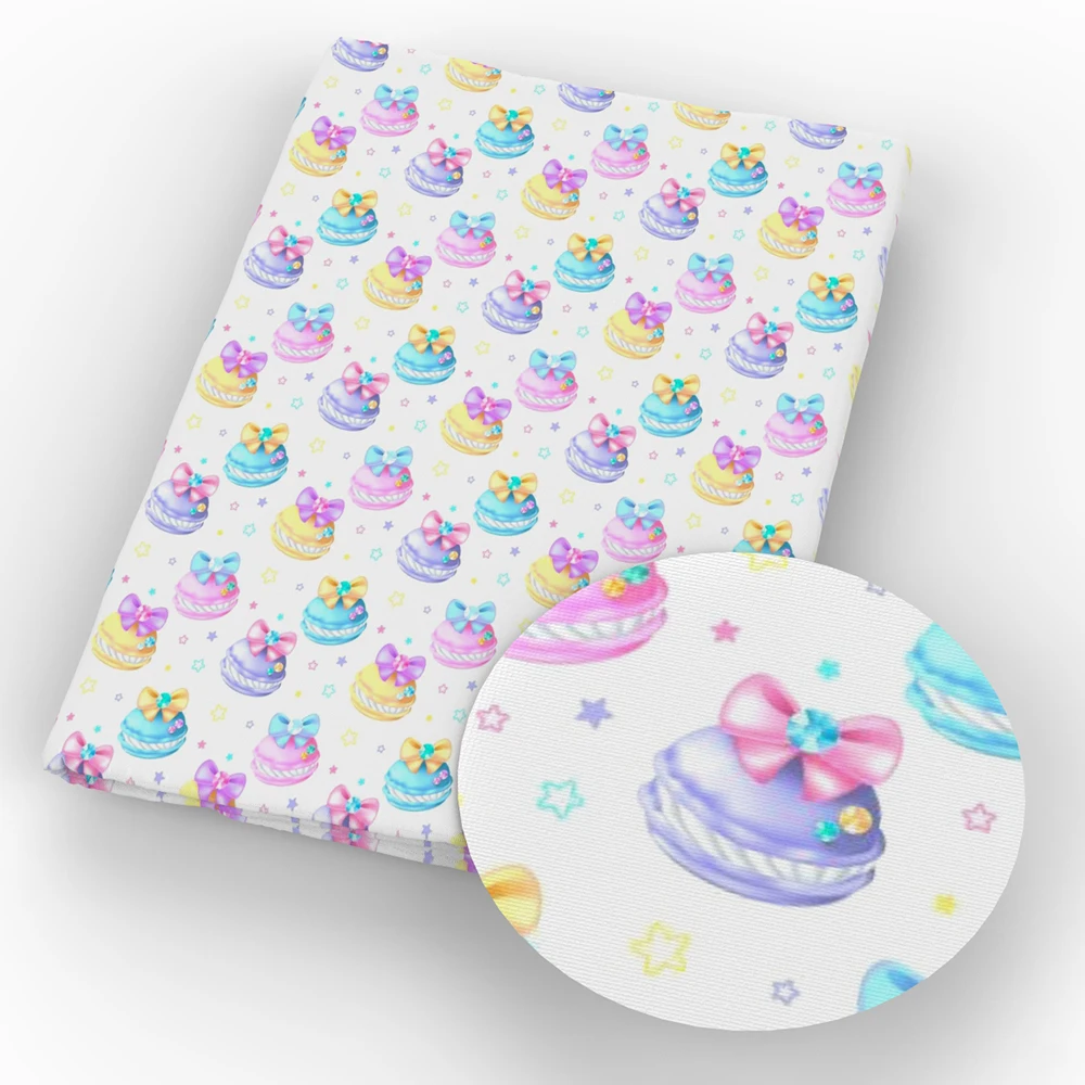 Торт на день рождения Полиэстер Хлопок ткань лоскутное шитье детская квилтинг