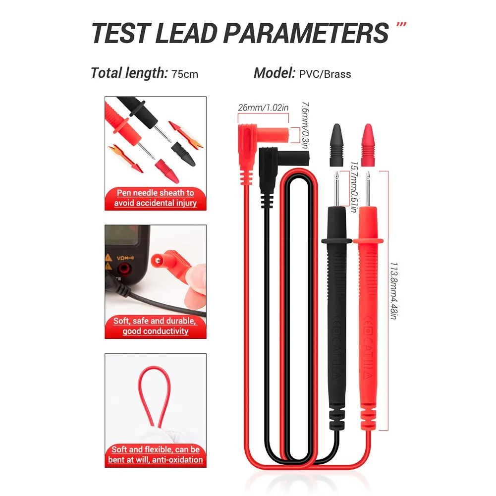 

Copper Wire Clamp Meter Tools Measure High Quality MT88A Clamp Meter Measuring Tool Clamp Meter Tool