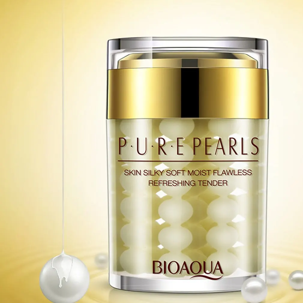 Крем для ухода за кожей бренда BIOAQUA Pure Pearl глубокое увлажнение с гиалуроновой
