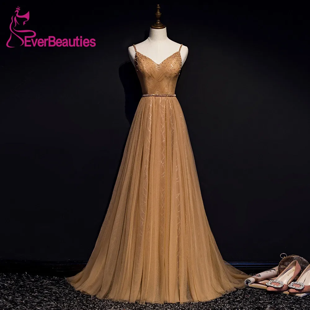 

Женское длинное платье, вечерние платья из тюля с бисером, лето 2020