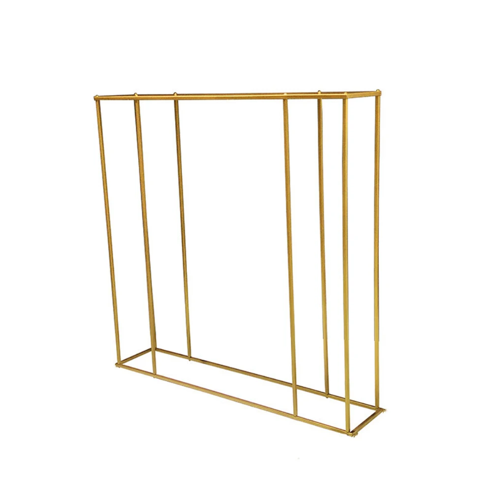 

Gold Metal Flower Stand Table Centerpieces Wedding Event Decoration wedding arch
