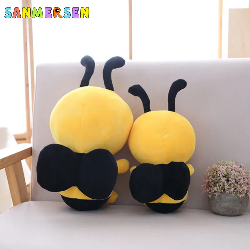 Kawaii Bee Детская плюшевая кукла игрушки животные пчела куклы мягкая фигурка для
