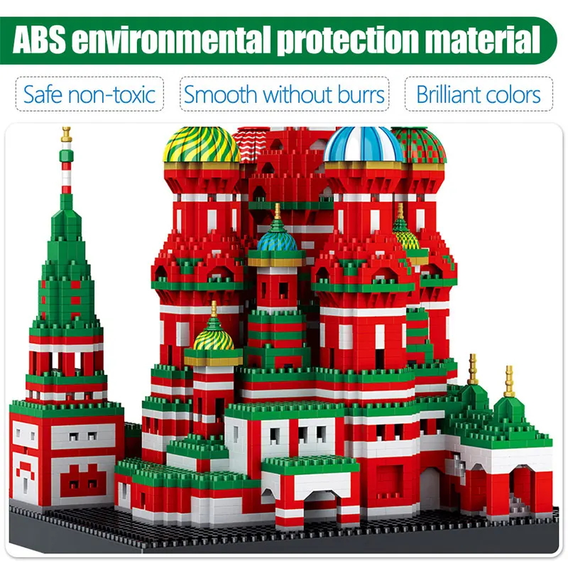 

Mini Famous Architecture Bricks White House Big Ben House of Parliament Chinese Architecture Building Blocks Toys for Kids