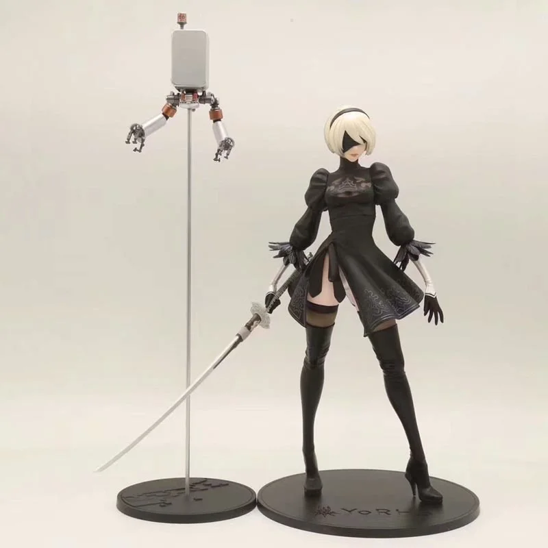 

Экшн-фигурка NieR:Automata 2B YoRHa No.2 Тип B, 28 см, роскошная версия, новый стиль, ПВХ файтинговая модель, фигурка, игрушки, кукла, подарок