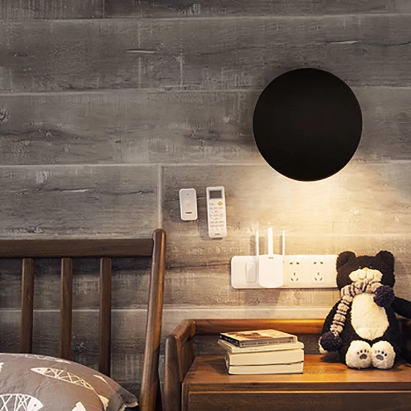 

Modern Minimalist LED Wall Lamp Round White Balcony Porch TV Background Wall Lamp AC 85-265V Bedroom Decoration Light