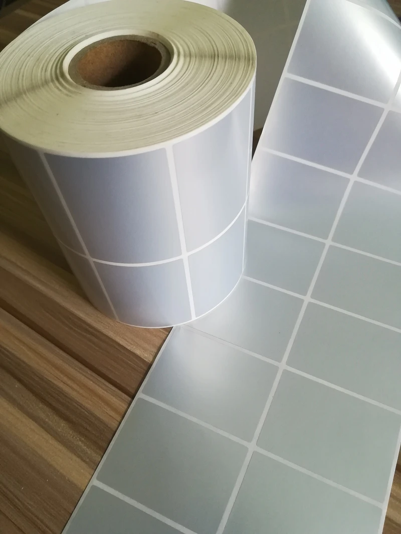 Бесплатная доставка этикеточная наклейка 40x30mmx2500 листы/рулон термоперенос