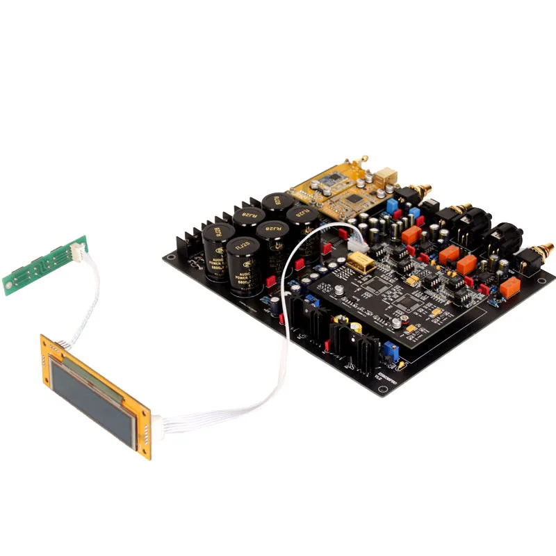 Декодер Lusya Dual ES9038pro Csr 8675 Bluetooth 5 0 поддержка APTX-HD коаксиальный волоконный вход