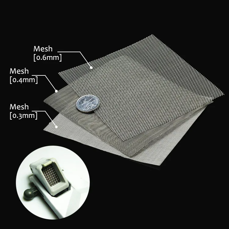 Материал для детейлинга модели сетевого воздуховыпускного отверстия из