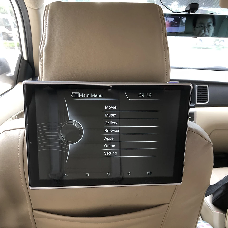 Монитор на подголовник автомобиля 11 8 дюйма Android 9 0 с Bluetooth гарнитурой для BMW 1 2 3 4 5 6