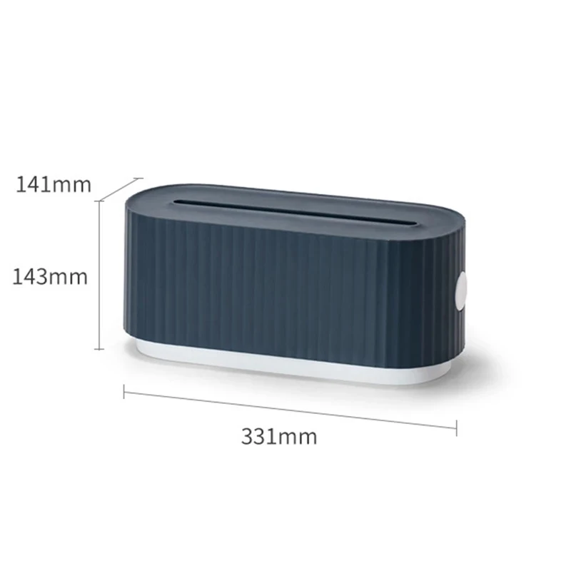 

Surge Protectors Anti Dust Cable Management Box Organizer Cable Storage Power Strips Network Line Storage Box Keeps Child Safe