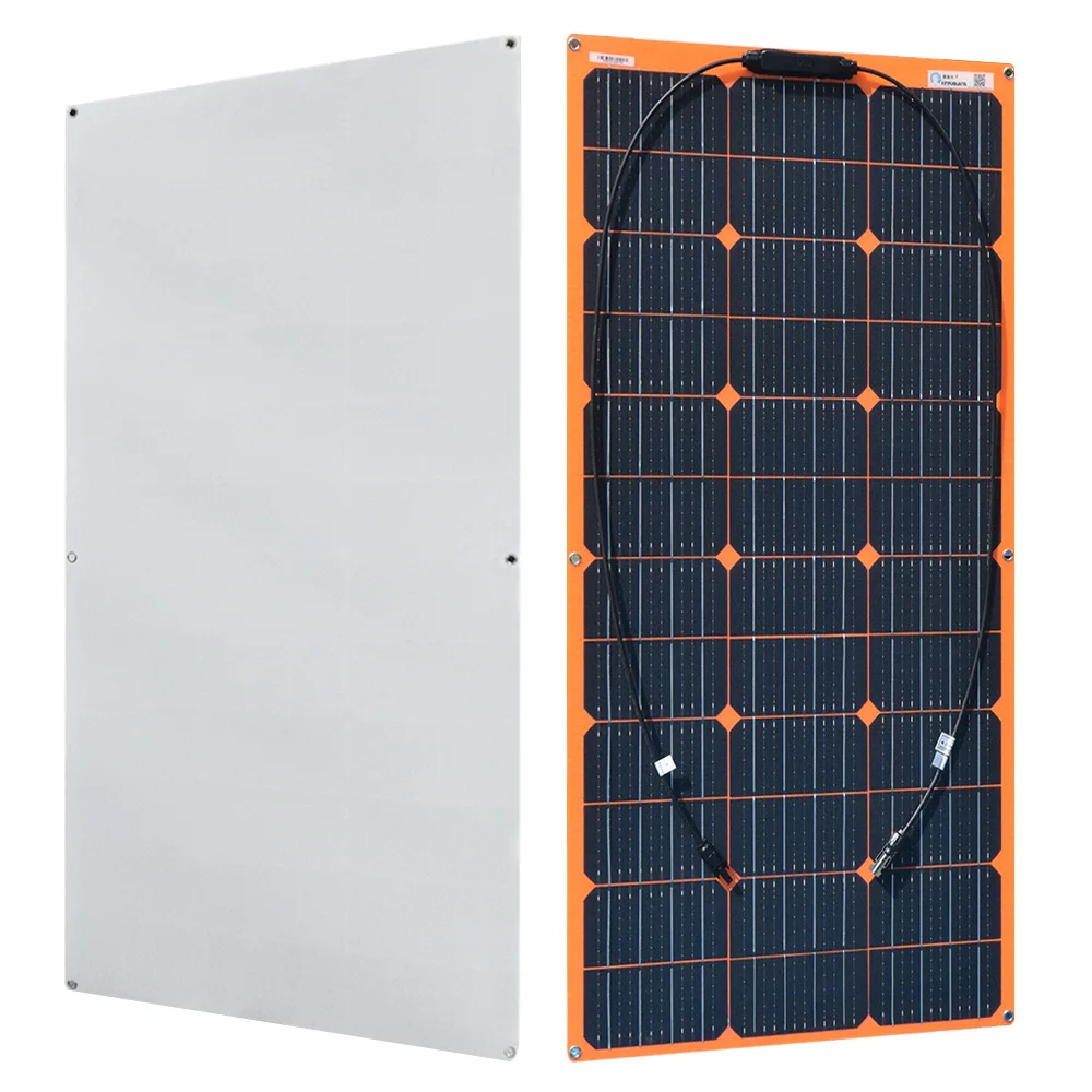 100 Вт Панель Солнечная fleixble 12 в зарядное устройство монокристаллическая