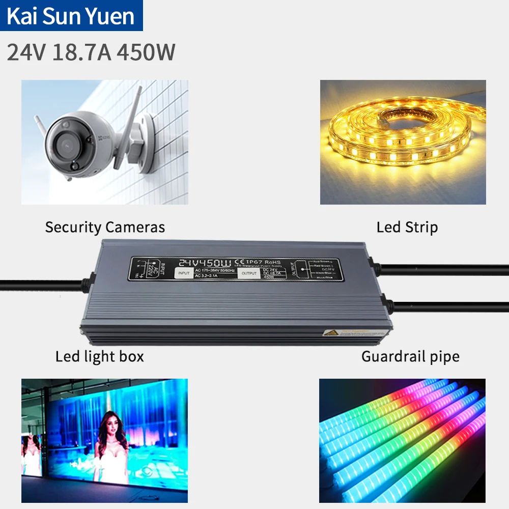 Водонепроницаемая Инженерная мощность 220 В переменного тока до 24 18. 8a450 Вт