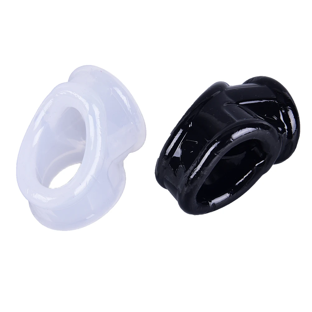 1PCS Penis Sleeve Scrotal Binding Ring Sex Toys For Men Male Delay Ejaculation Cock Chastity Cage Adult Product | Красота и здоровье