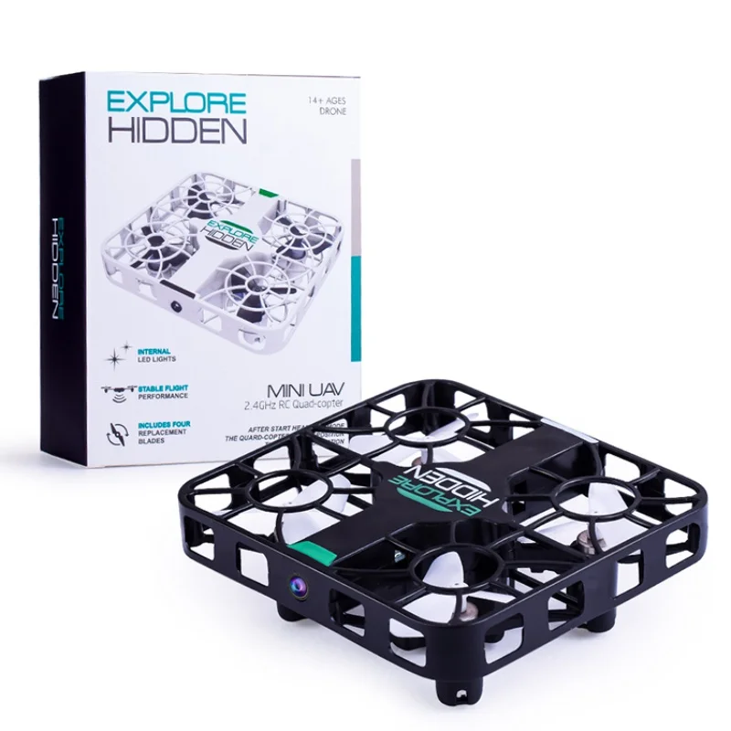 QS003 Wifi Дрон FPV 2 4G 6 осевой гироскоп 3D флип 0.3MP HD камера Crashworthy структура удержание