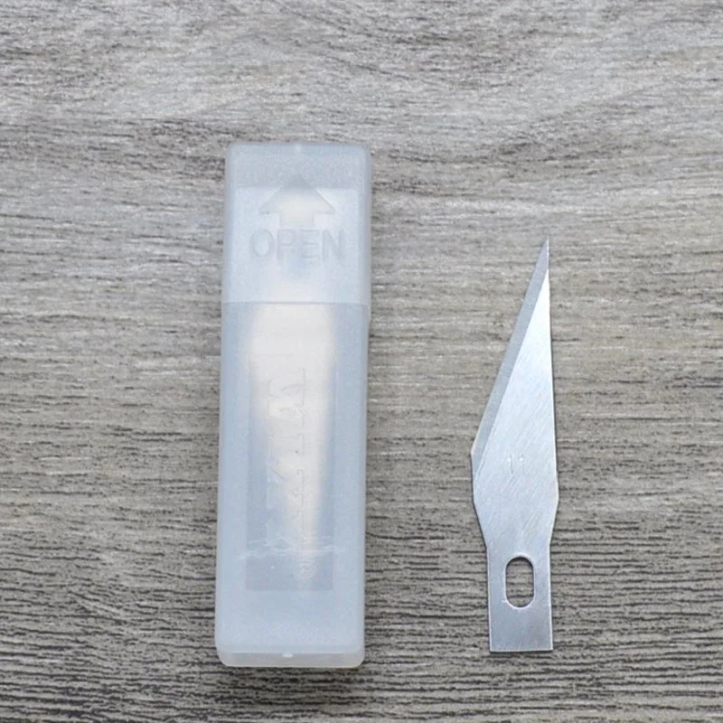 (5 шт./упак.) сменные лезвия из нержавеющей стали для резьбы по искусству нож