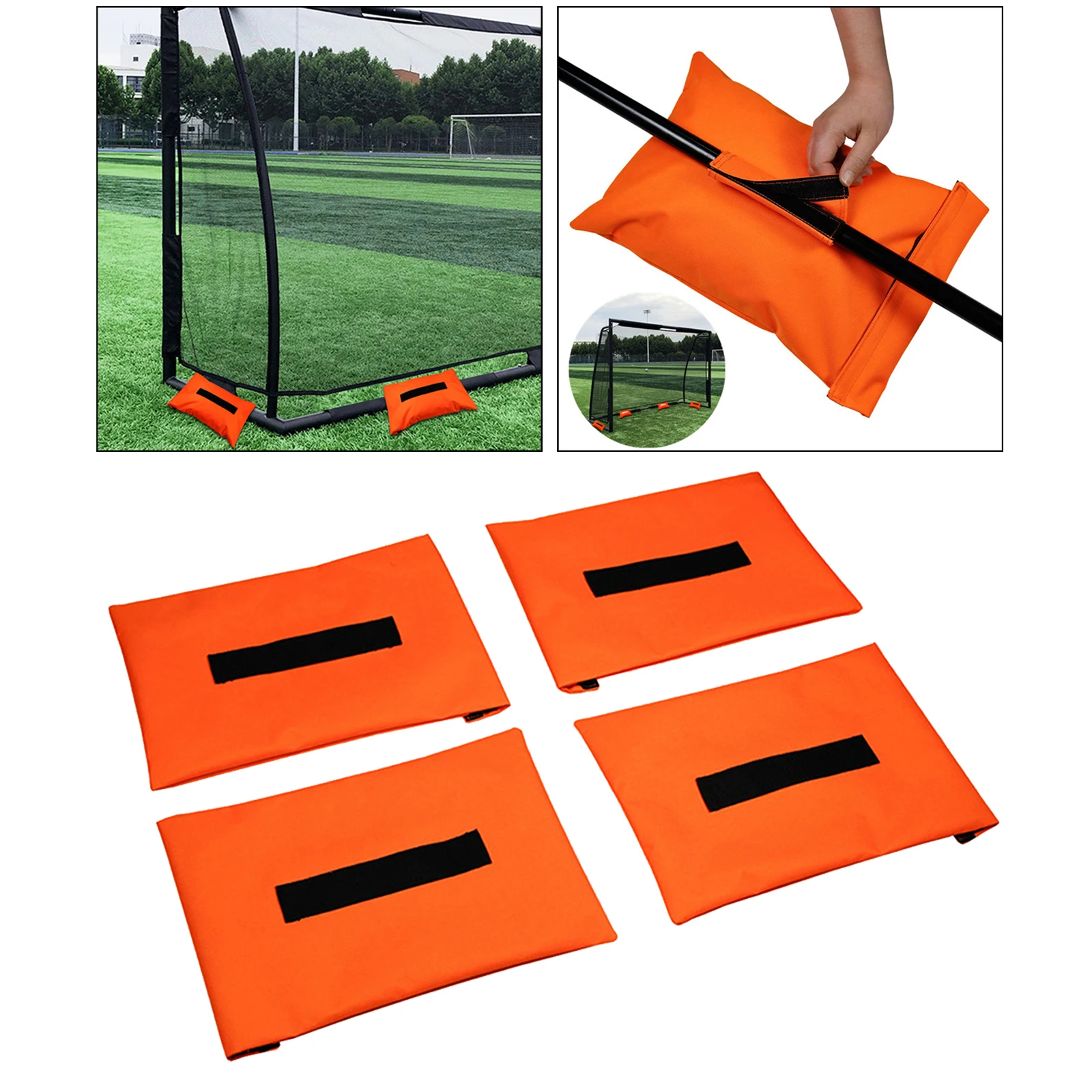 

Спортивные сетчатые песочные мешки набор из 4 утяжеленных якорей для футбольных мячей, гольфы сетка для футбола, хоккейные сетки и многое др...