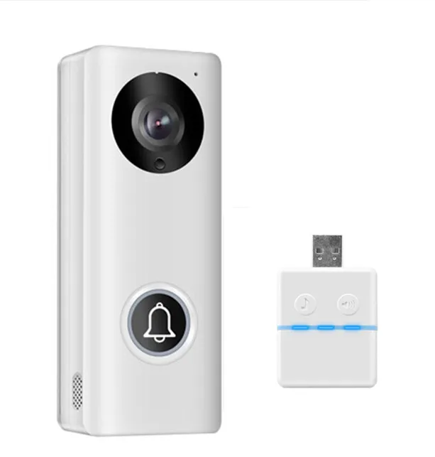 2MP 1080P Tuya Smart Life APP Wireless WIFI Doorbell Support POE Video Door Phone Intercom Visual Viewer | Безопасность и защита