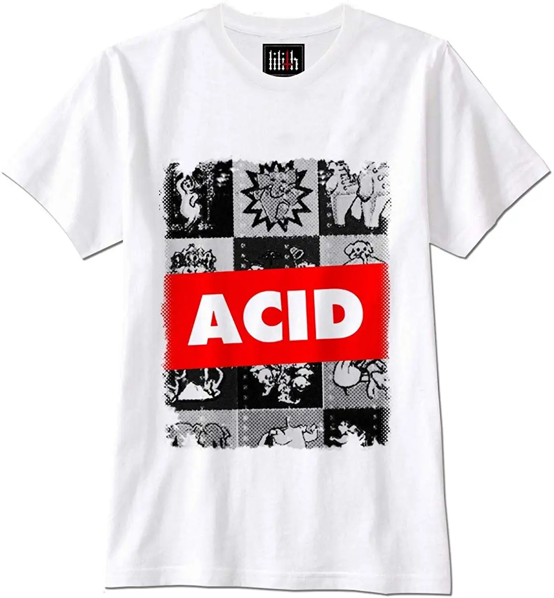 FGHFG футболка LSD MDMA Альберт Хофман трипси психоделический|Мужские футболки| |